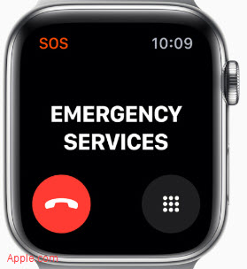 Apple Watch 5 Emergency Calling