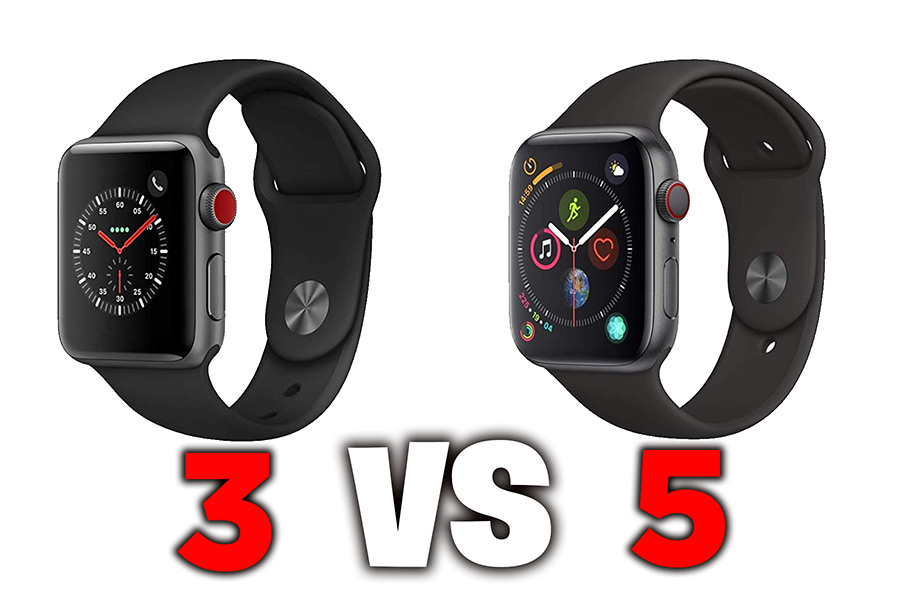 Best Apple Watch 5 Vs Apple Watch 3 Comparison Chart Jk4k